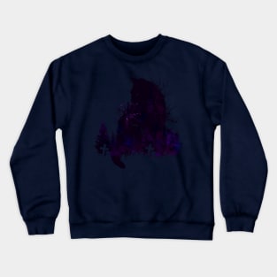 spooky jungle cat Crewneck Sweatshirt